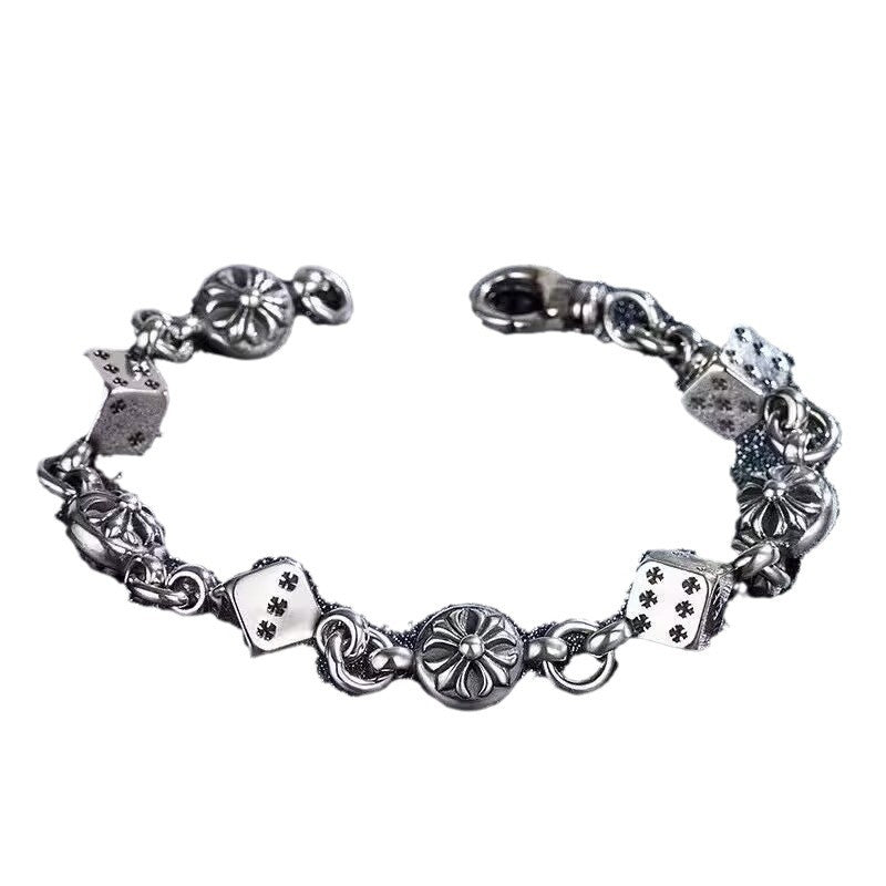 lifes a gamble vintage bracelet
