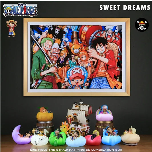 One piece LED cloud hypebeast light