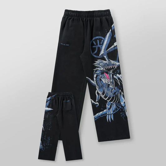 yu-gi-oh y2k baggy sweatpants