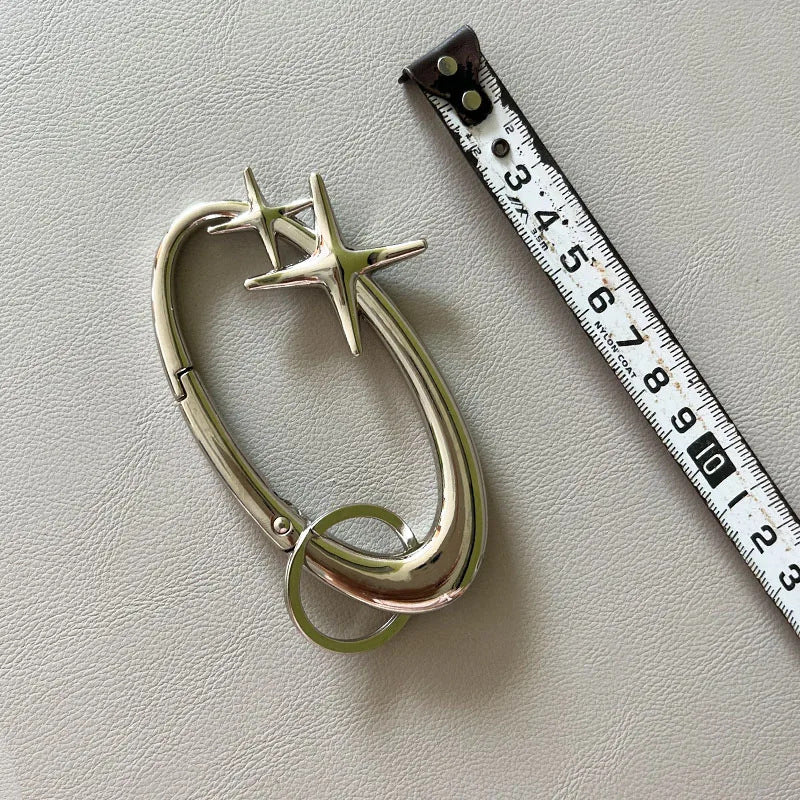 Five Star Spring Buckle Carabiner Pendant