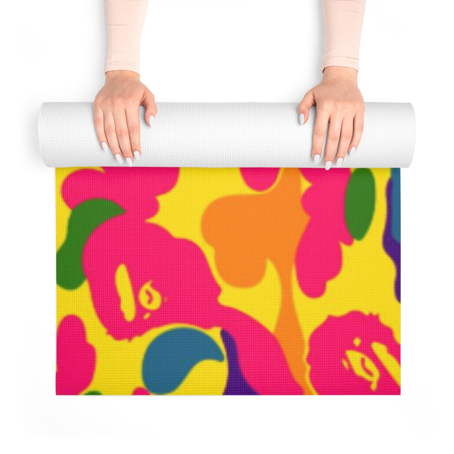 psychedelic APE yoga mat