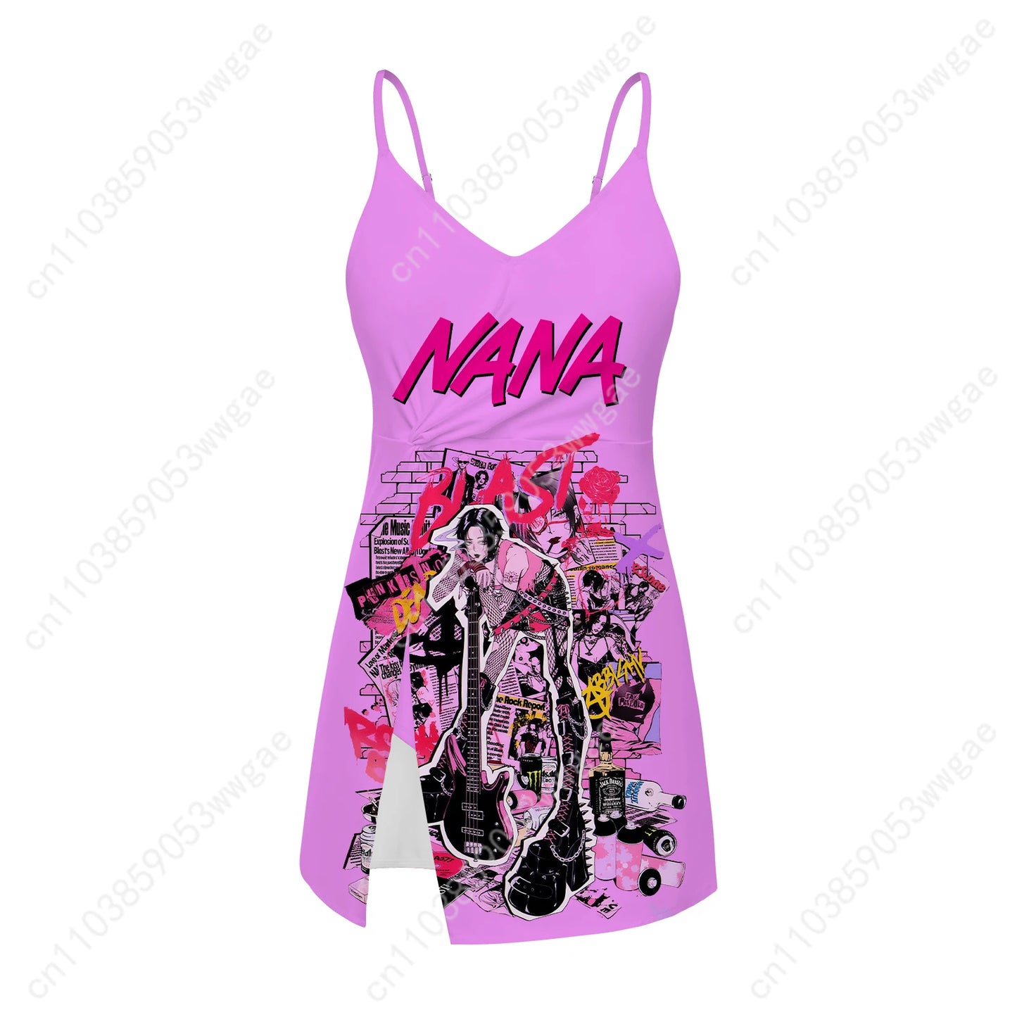 NANA slim dress kawaii y2k