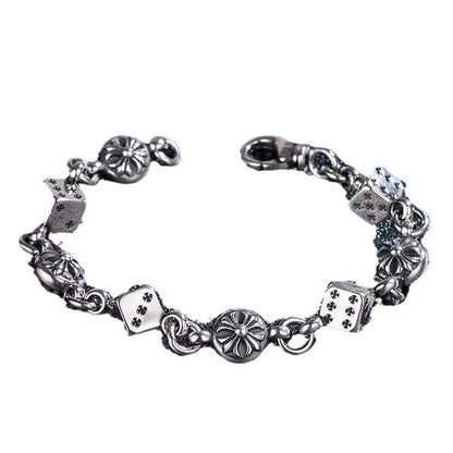 lifes a gamble vintage bracelet