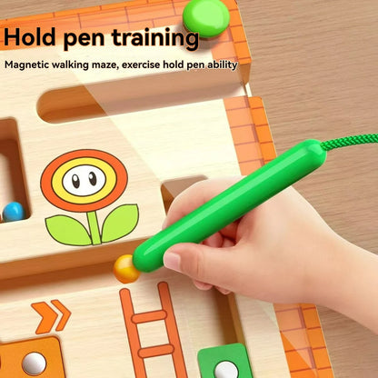 Mario themed children's magnetic toy
