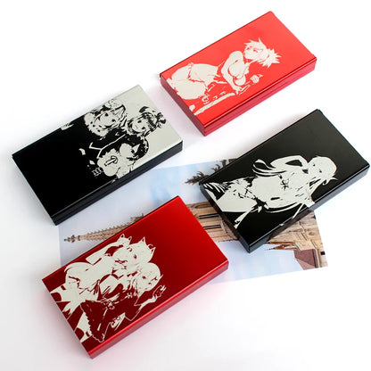 red gun metal anime cig box