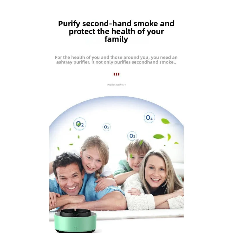 ANTI-SMOKE Discreet ash tray