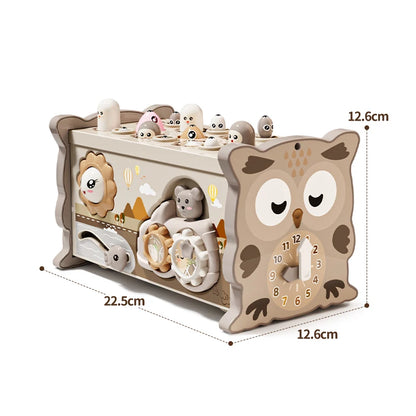 Fishing Owl Busy Board Mole Game Number Xylophone