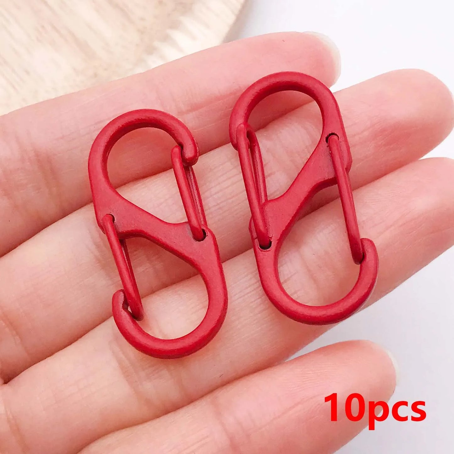 10 pcs rainbow hypebeast carabiner