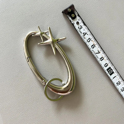 Five Star Spring Buckle Carabiner Pendant