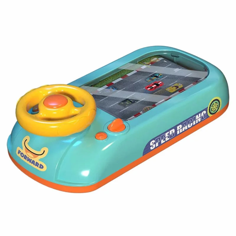Racing Car Space Adventure Kids Racing Car Steering Wheel Toy with Sound & Music