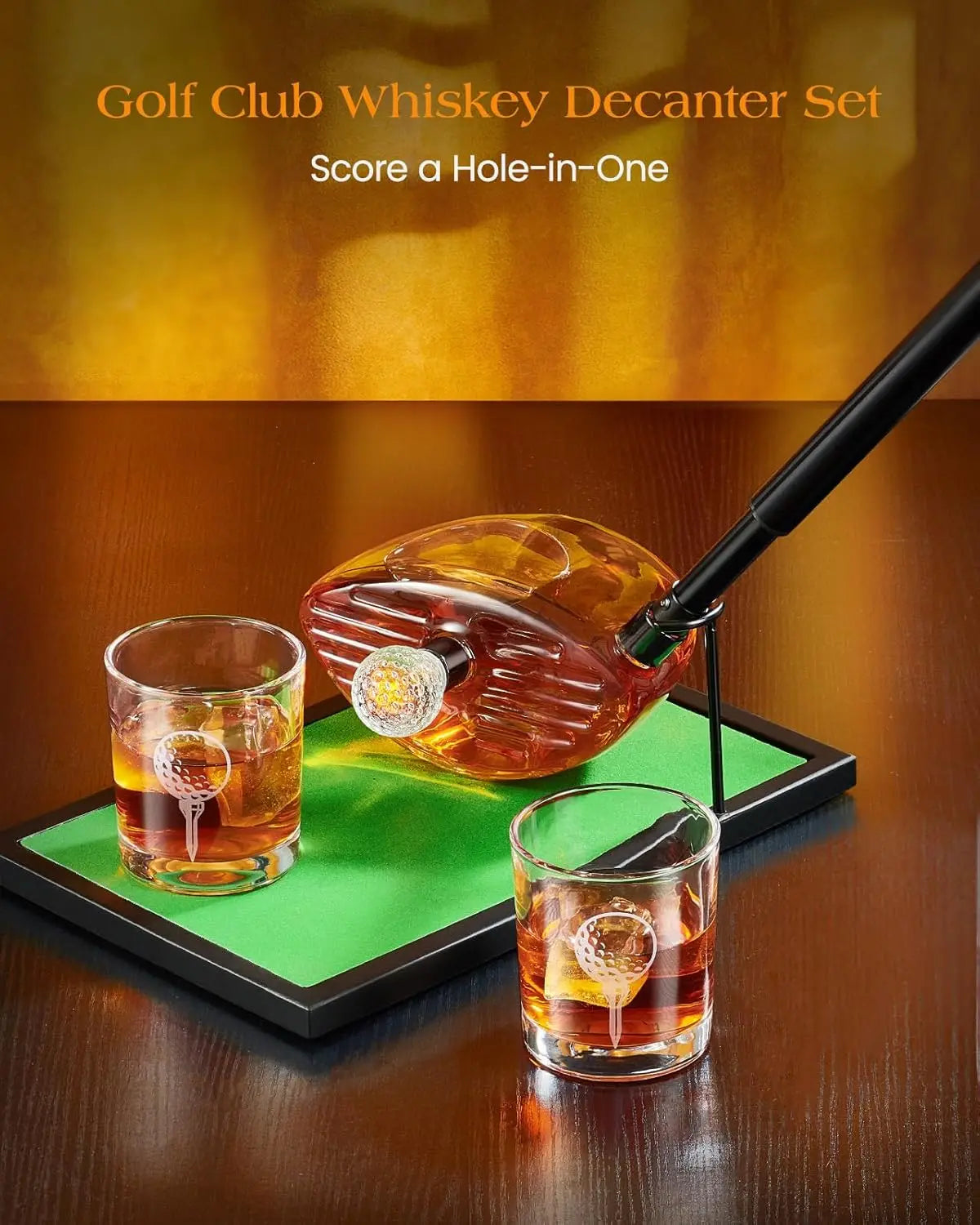 golf hypebeast decanter decor