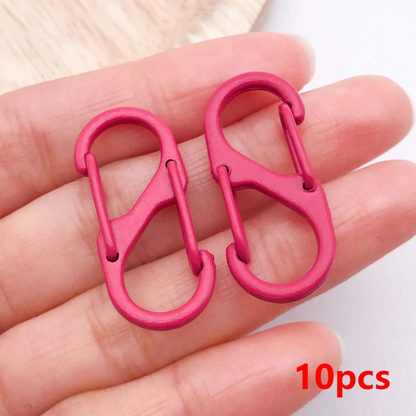 10 pcs rainbow hypebeast carabiner