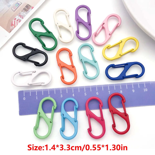 10 pcs rainbow hypebeast carabiner