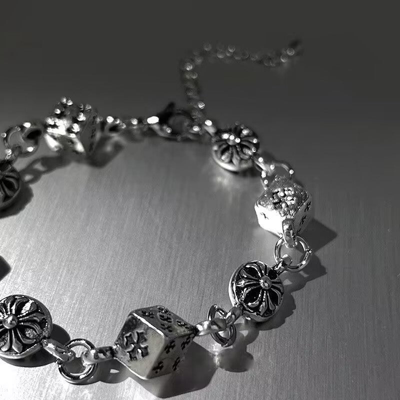 lifes a gamble vintage bracelet