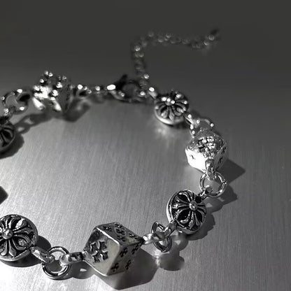 lifes a gamble vintage bracelet