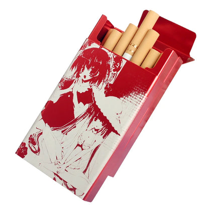 red gun metal anime cig box