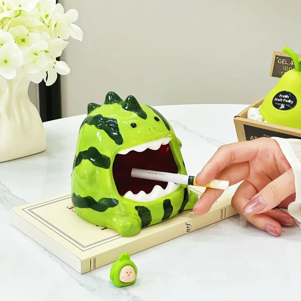 watermelon monster kawaiii ash tray