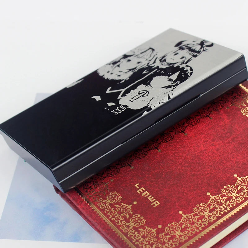 red gun metal anime cig box