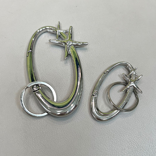 Five Star Spring Buckle Carabiner Pendant
