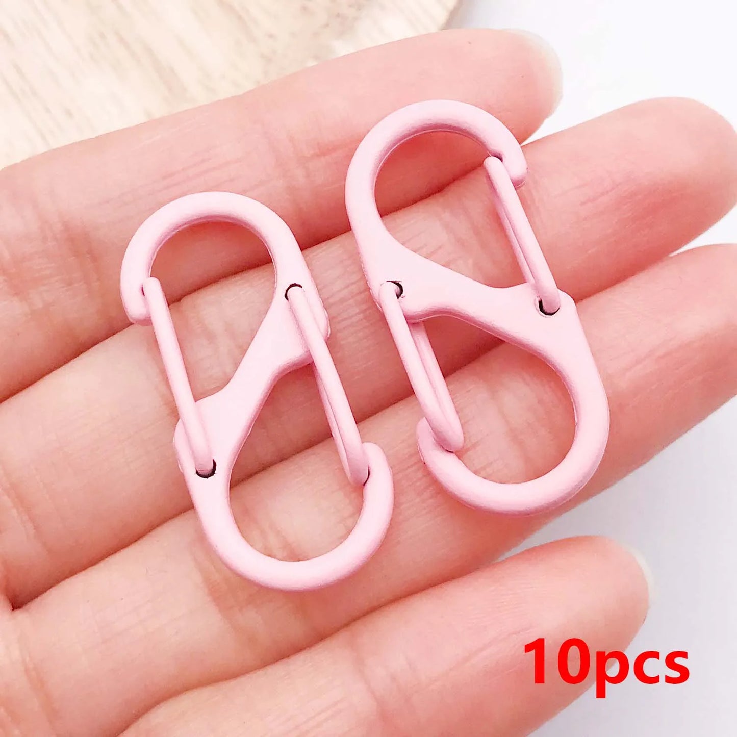 10 pcs rainbow hypebeast carabiner