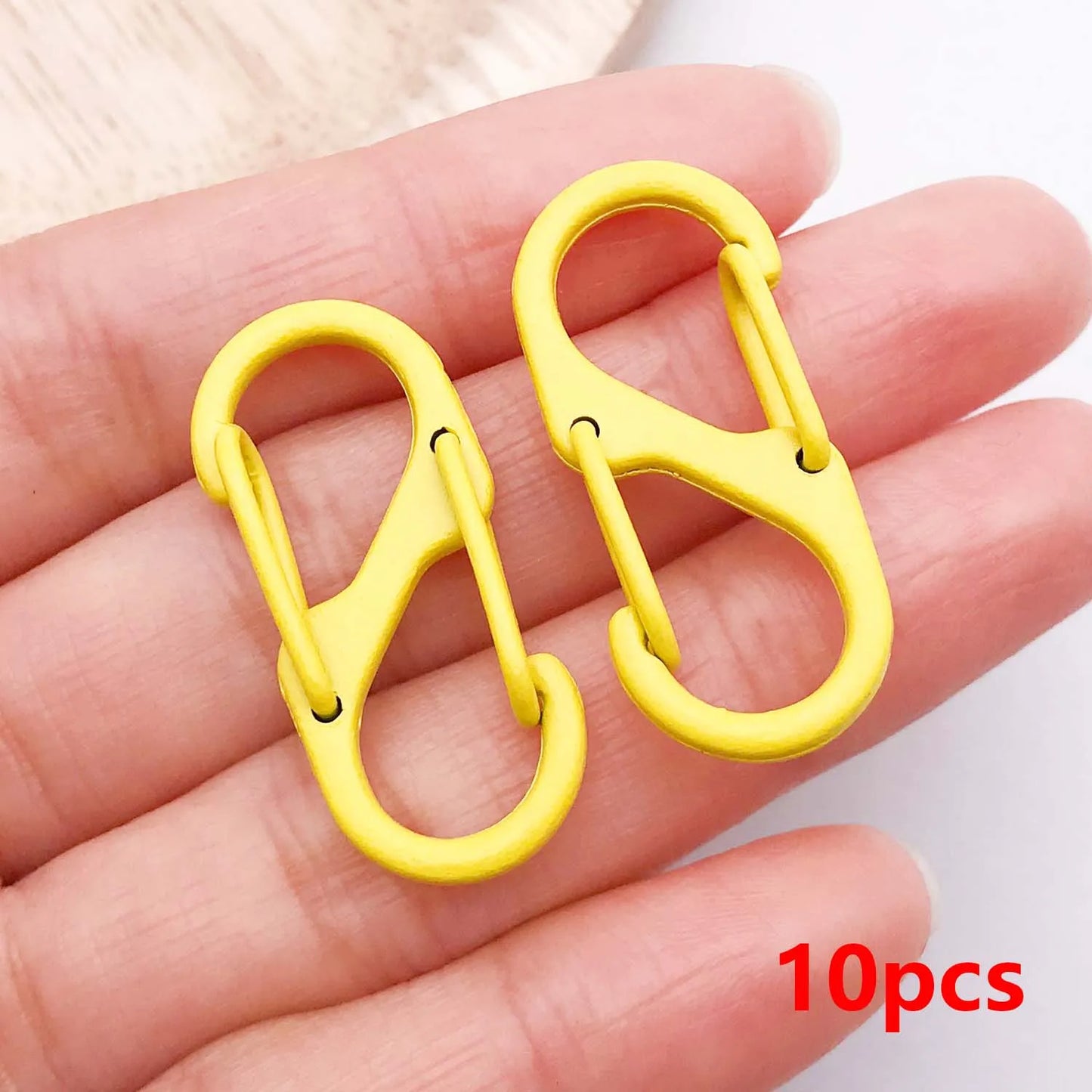 10 pcs rainbow hypebeast carabiner