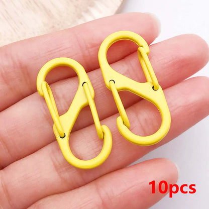 10 pcs rainbow hypebeast carabiner
