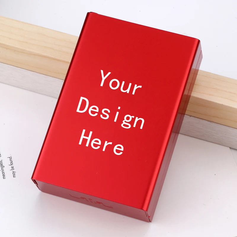 red gun metal anime cig box