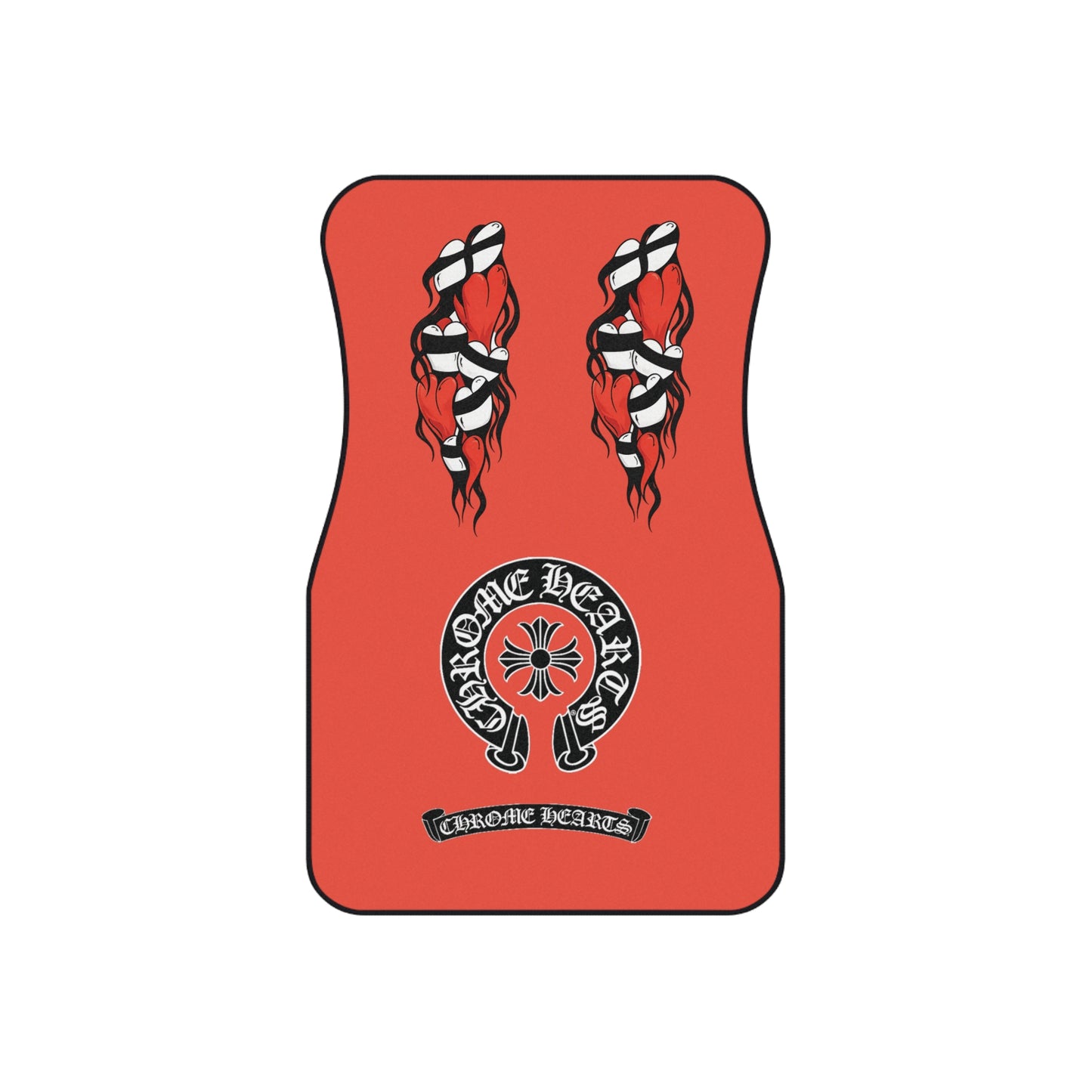 bhrome hearts car floor mats hypbeast designer inspired