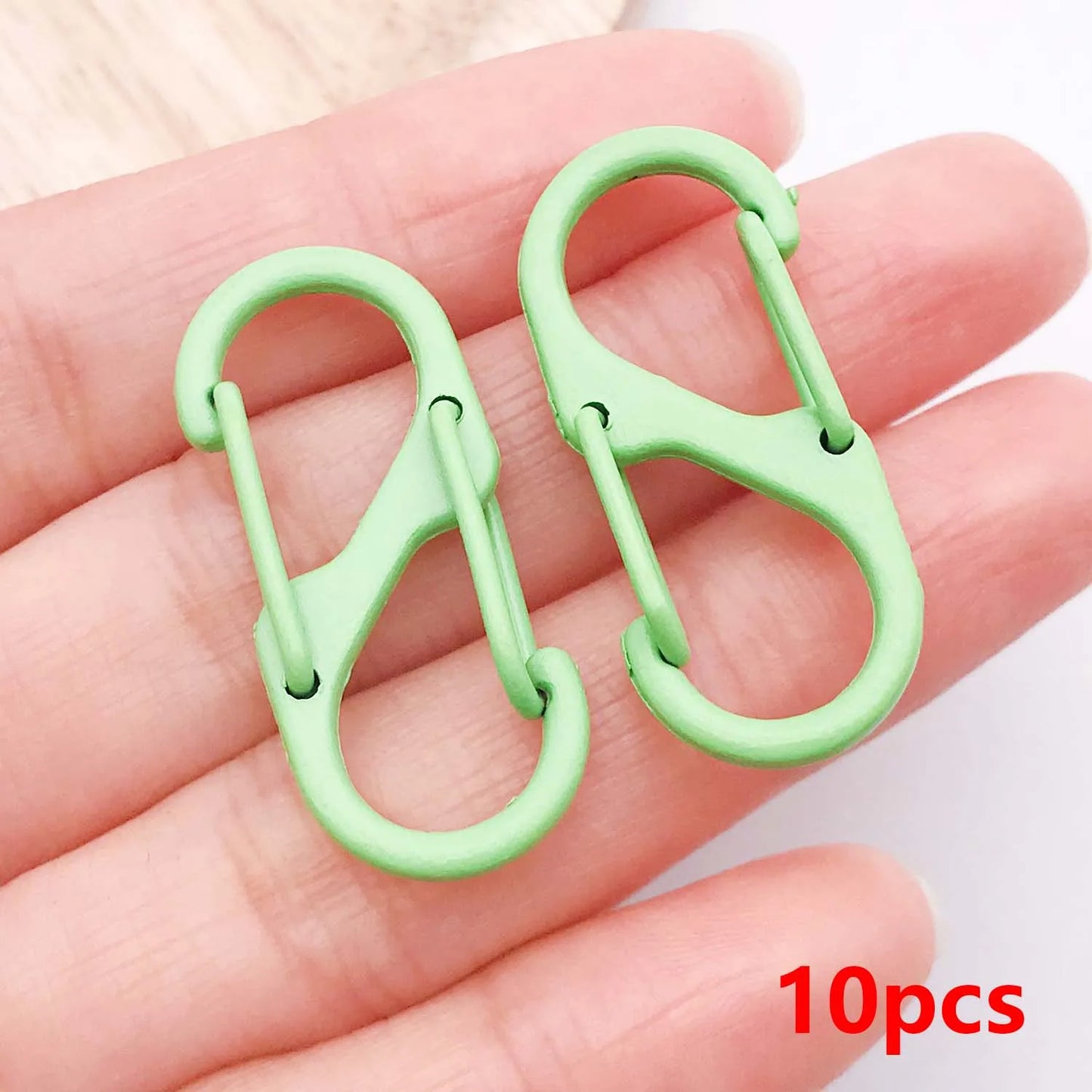 10 pcs rainbow hypebeast carabiner