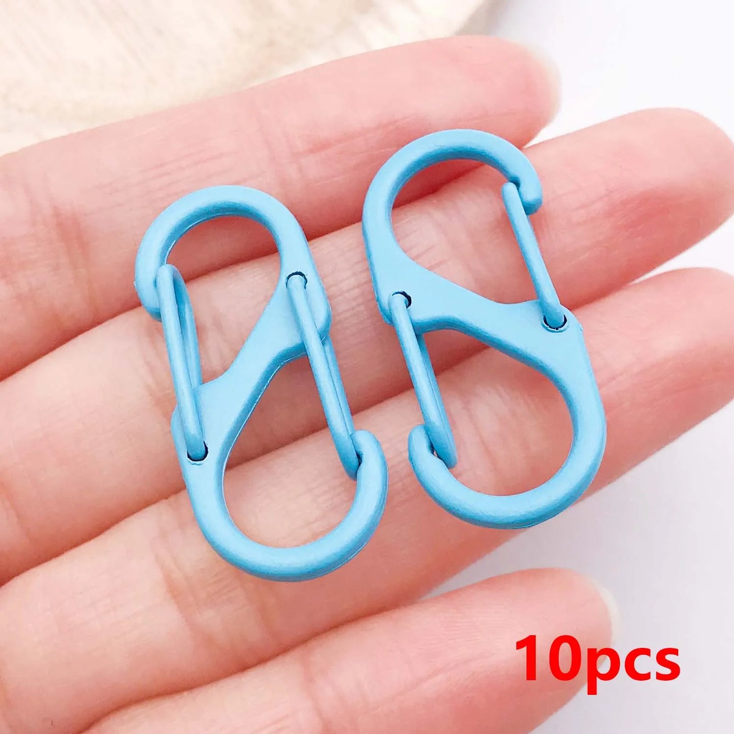 10 pcs rainbow hypebeast carabiner