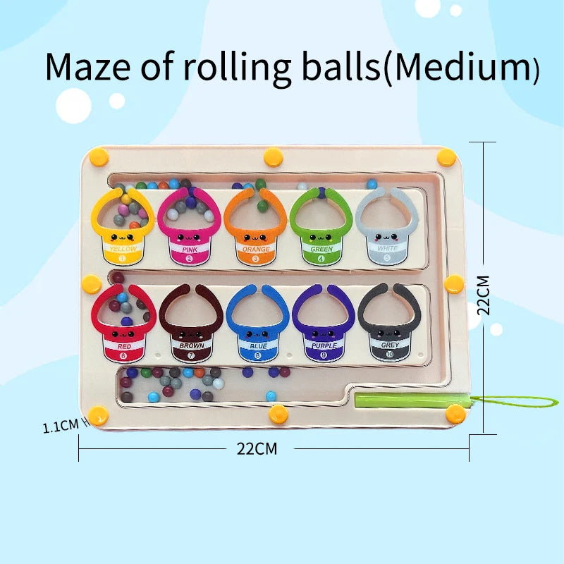 Mario themed children's magnetic toy