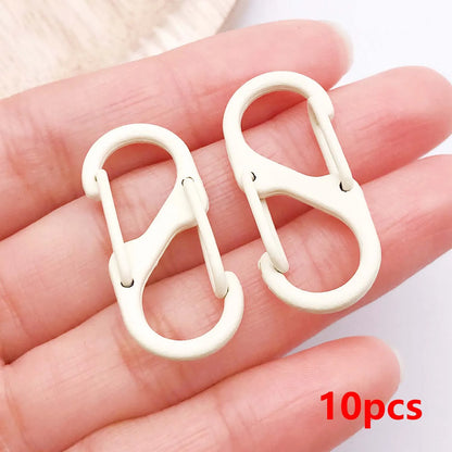 10 pcs rainbow hypebeast carabiner