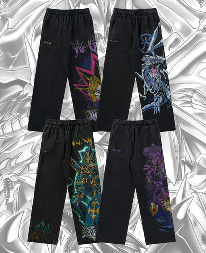 yu-gi-oh y2k baggy sweatpants