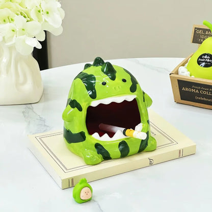 watermelon monster kawaiii ash tray