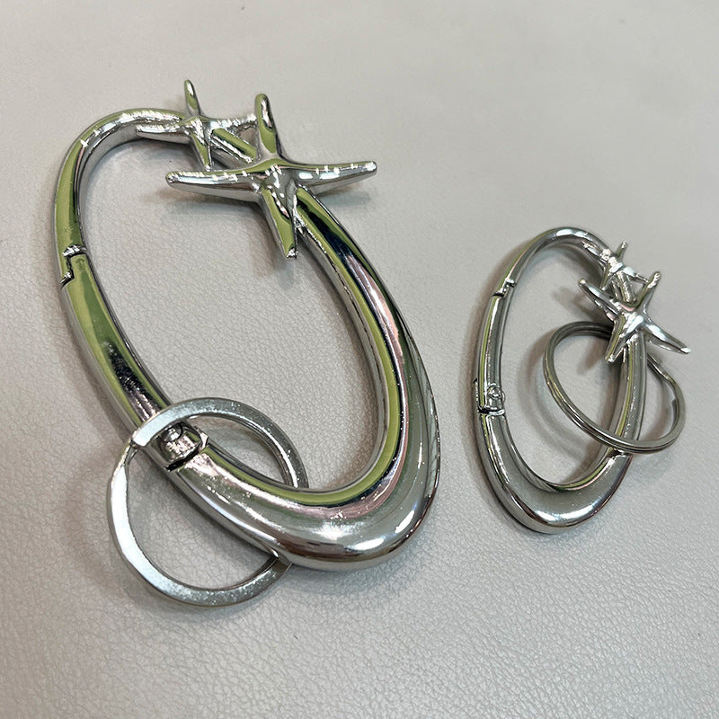 Five Star Spring Buckle Carabiner Pendant