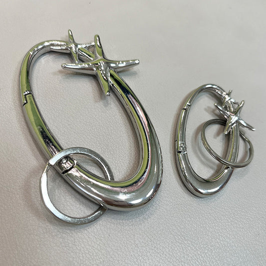 Five Star Spring Buckle Carabiner Pendant