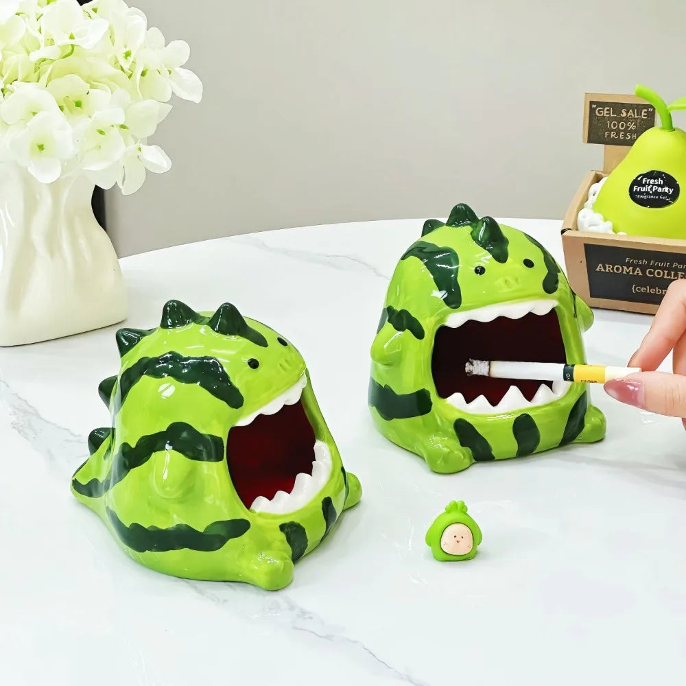watermelon monster kawaiii ash tray