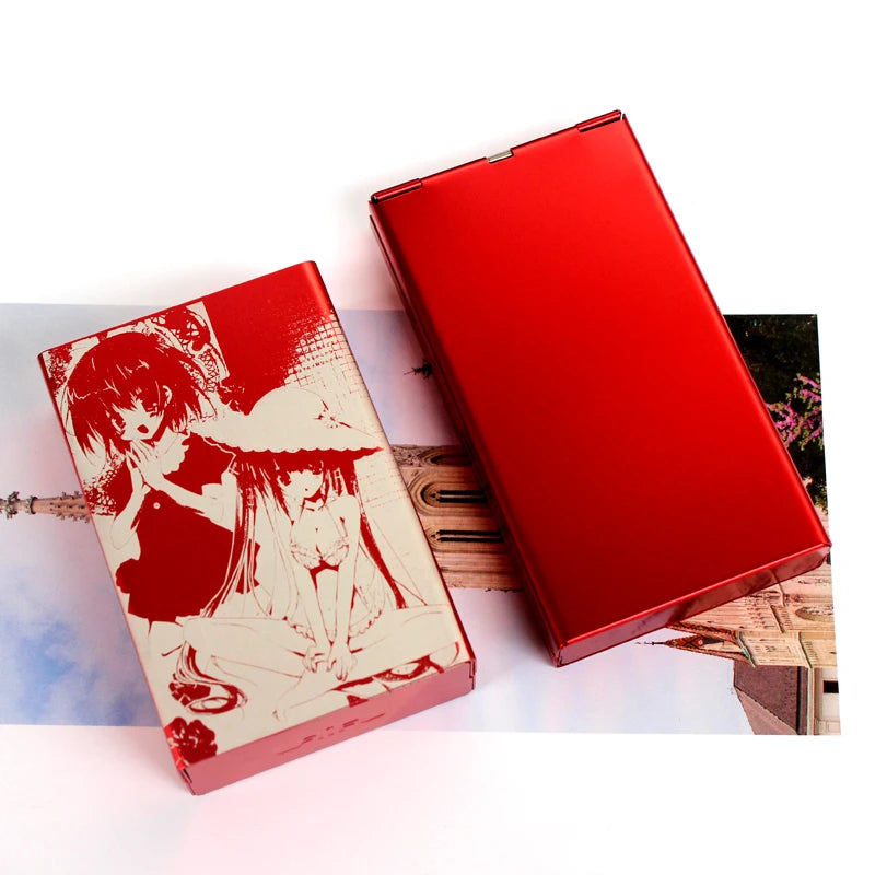 red gun metal anime cig box