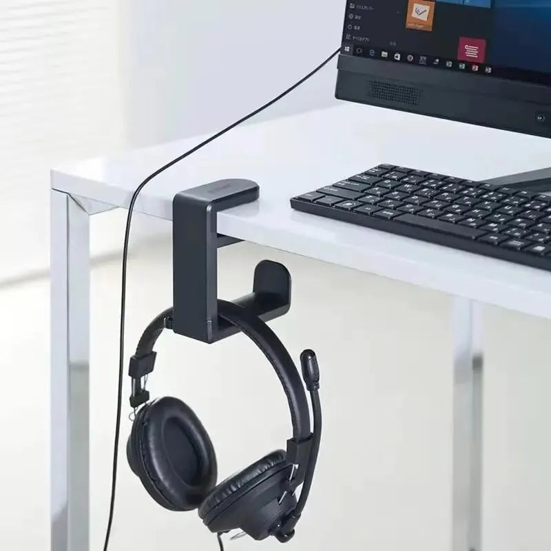 sleek headphone  holder for desktop