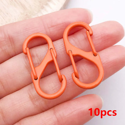 10 pcs rainbow hypebeast carabiner