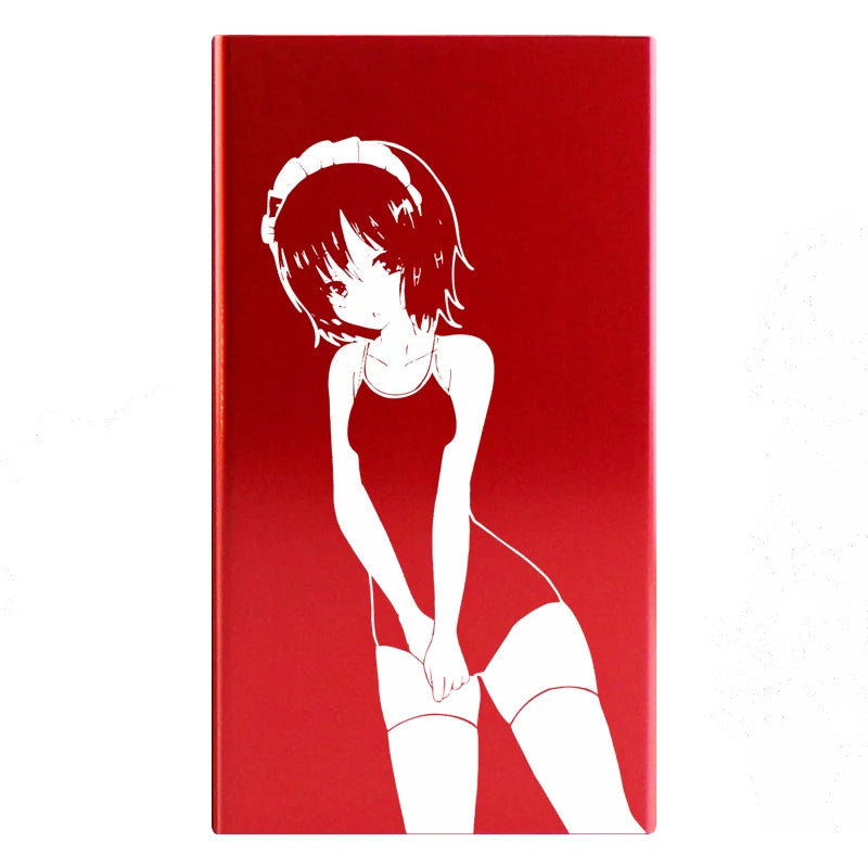 red gun metal anime cig box