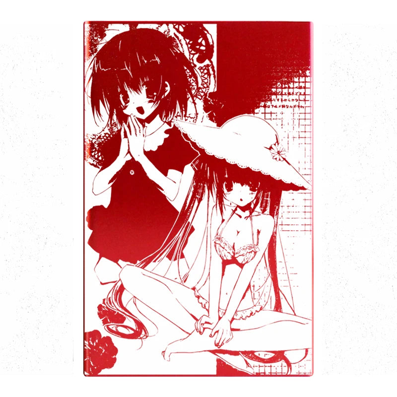 red gun metal anime cig box