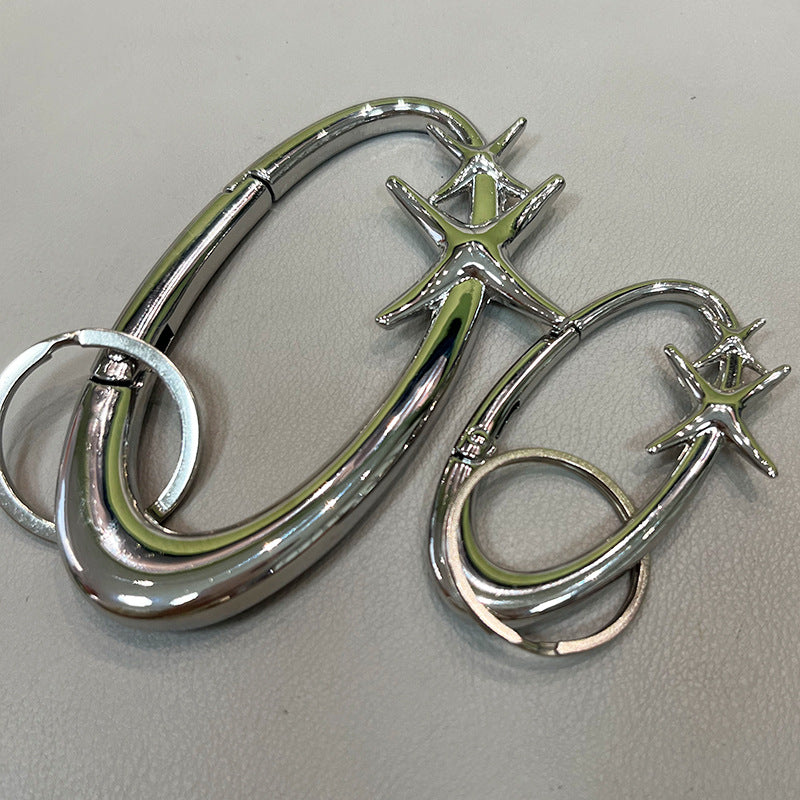 Five Star Spring Buckle Carabiner Pendant