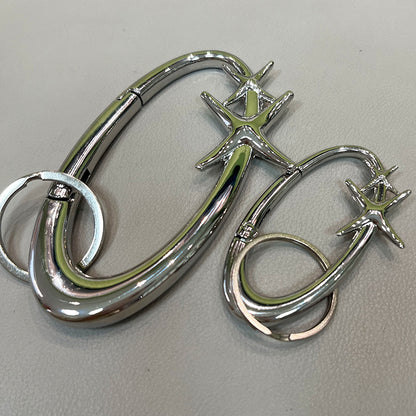 Five Star Spring Buckle Carabiner Pendant