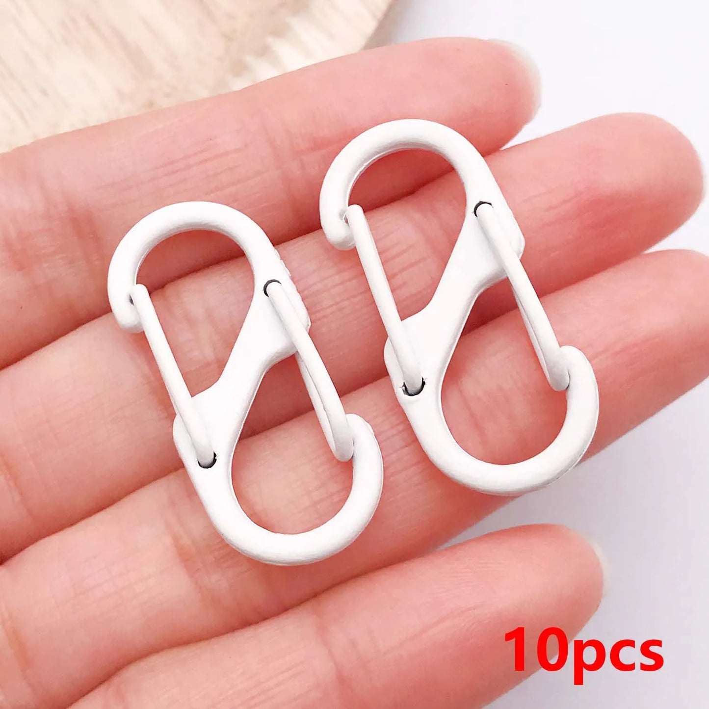 10 pcs rainbow hypebeast carabiner