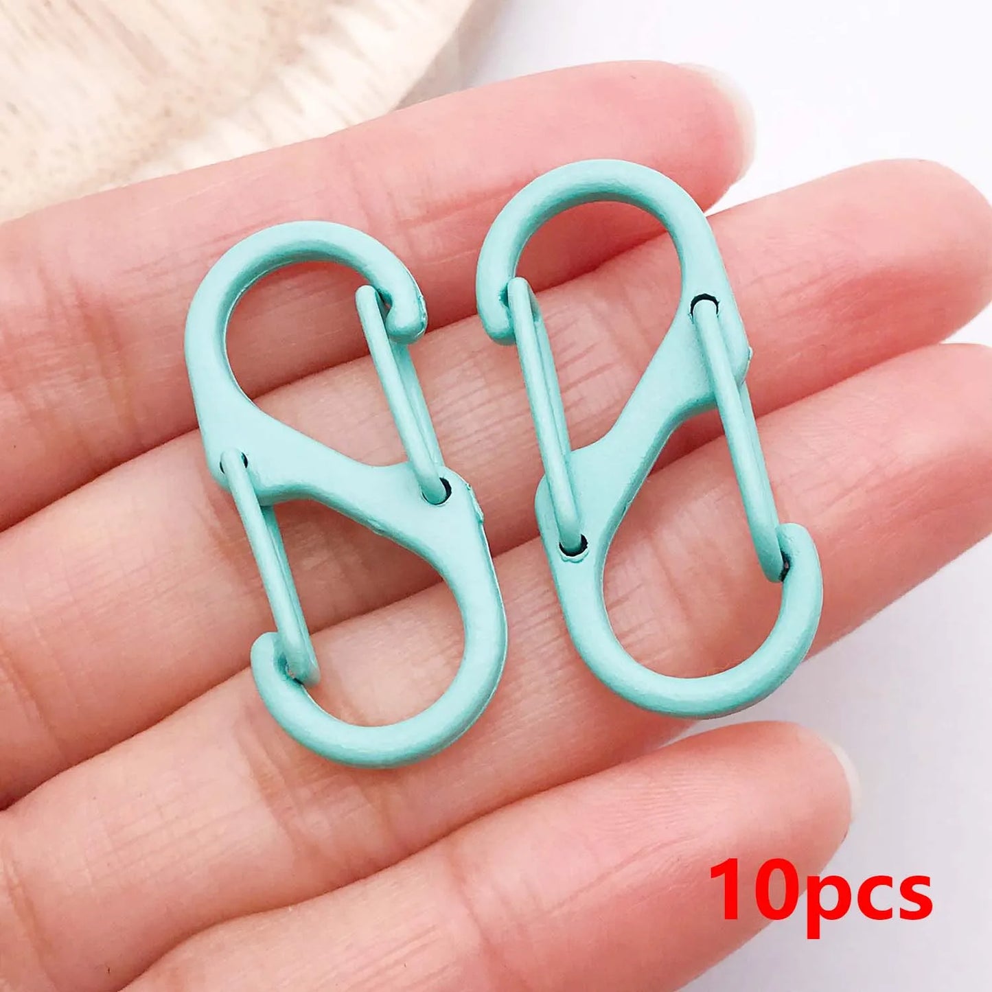10 pcs rainbow hypebeast carabiner