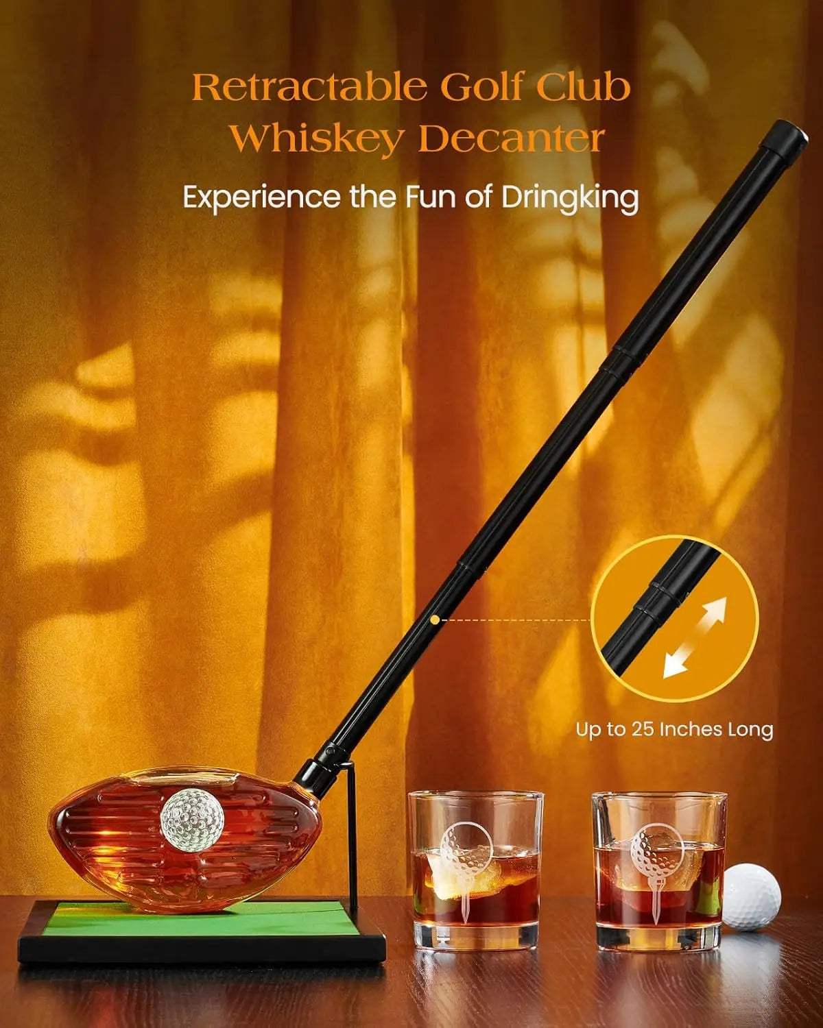 golf hypebeast decanter decor