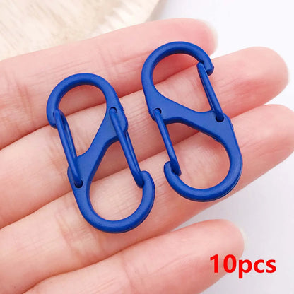 10 pcs rainbow hypebeast carabiner