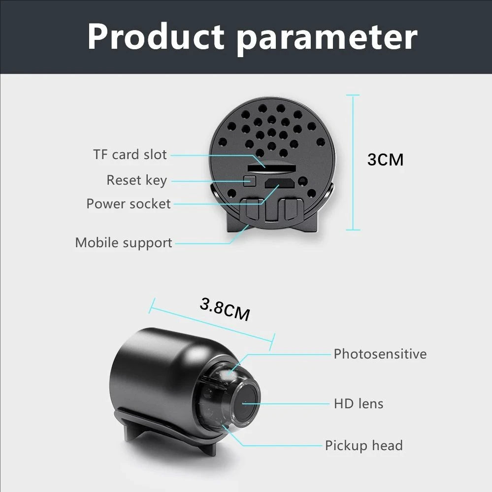 mini 1080p dog nanny cam