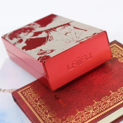 red gun metal anime cig box